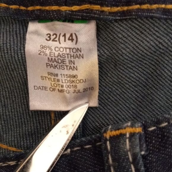 Paper Denim & Cloth Size 32 14 Jeans Womens Skinny Blue Denim Stretch NEW - Picture 14 of 15